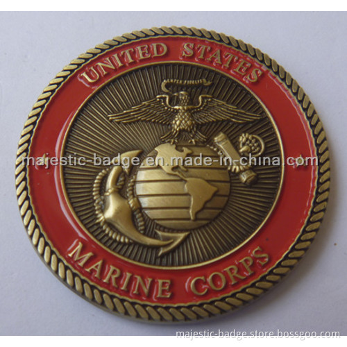 Customized Marine Corps Coin